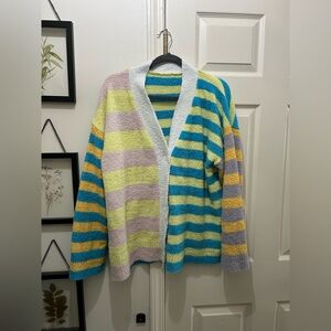 EUC Striped Multicolor Women's Sweater